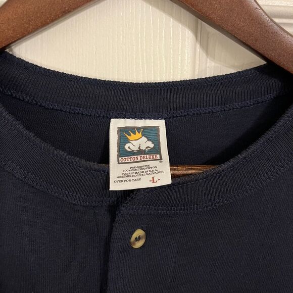 Vintage 2002 Harley H.O.G. State Rally Tee | MD/DE Event Shirt Henley | Size L - Picture 3 of 6